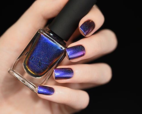 Image of ILNP Cygnus Loop (H) - Blue Holographic Nail Polish (Blue to Red)