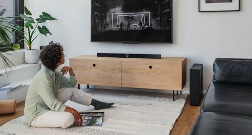Teufel CINEBAR 11 4.1 Mk4 - Dolby Atmos Soundbar mit kabellosem Subwoofer & Rücklautsprechern Sound System, Bluetooth aptX, HDMI CEC, 4K-Pass-Through - schwarz – Bild 5