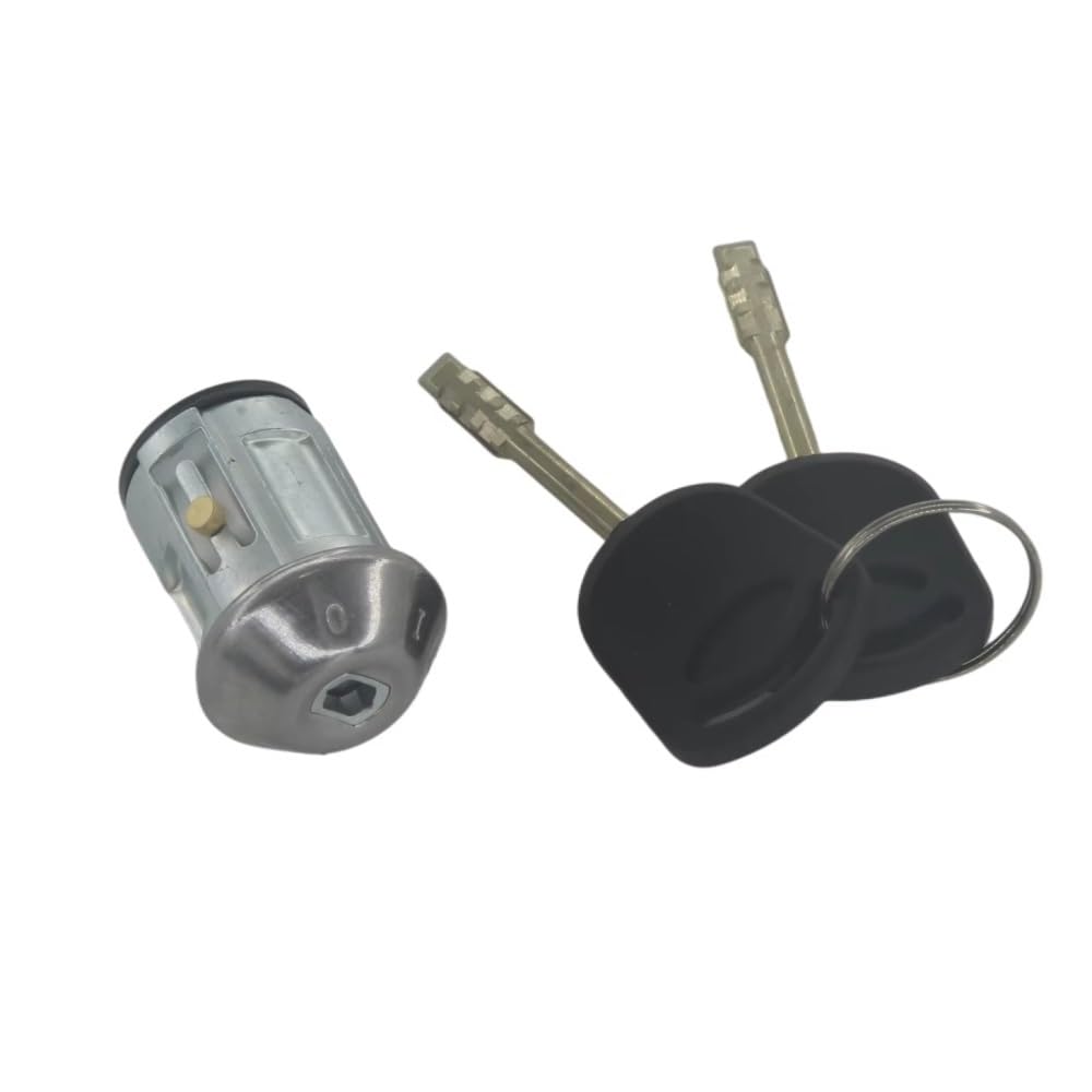 Zhjlut One Color Car Lock Cylinder Compatible With Escort 1995-2000 Ignition Lock Cylinder With 2 Keys