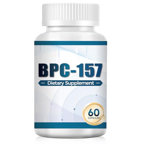 DERMETICS BPC 157 Capsules 1000 MG, Non-GMO, Gluten Free, Balanced Dietary Supplement with Vitamins and Minerals, Supports Overall Wellbeing, 60 Capsules.