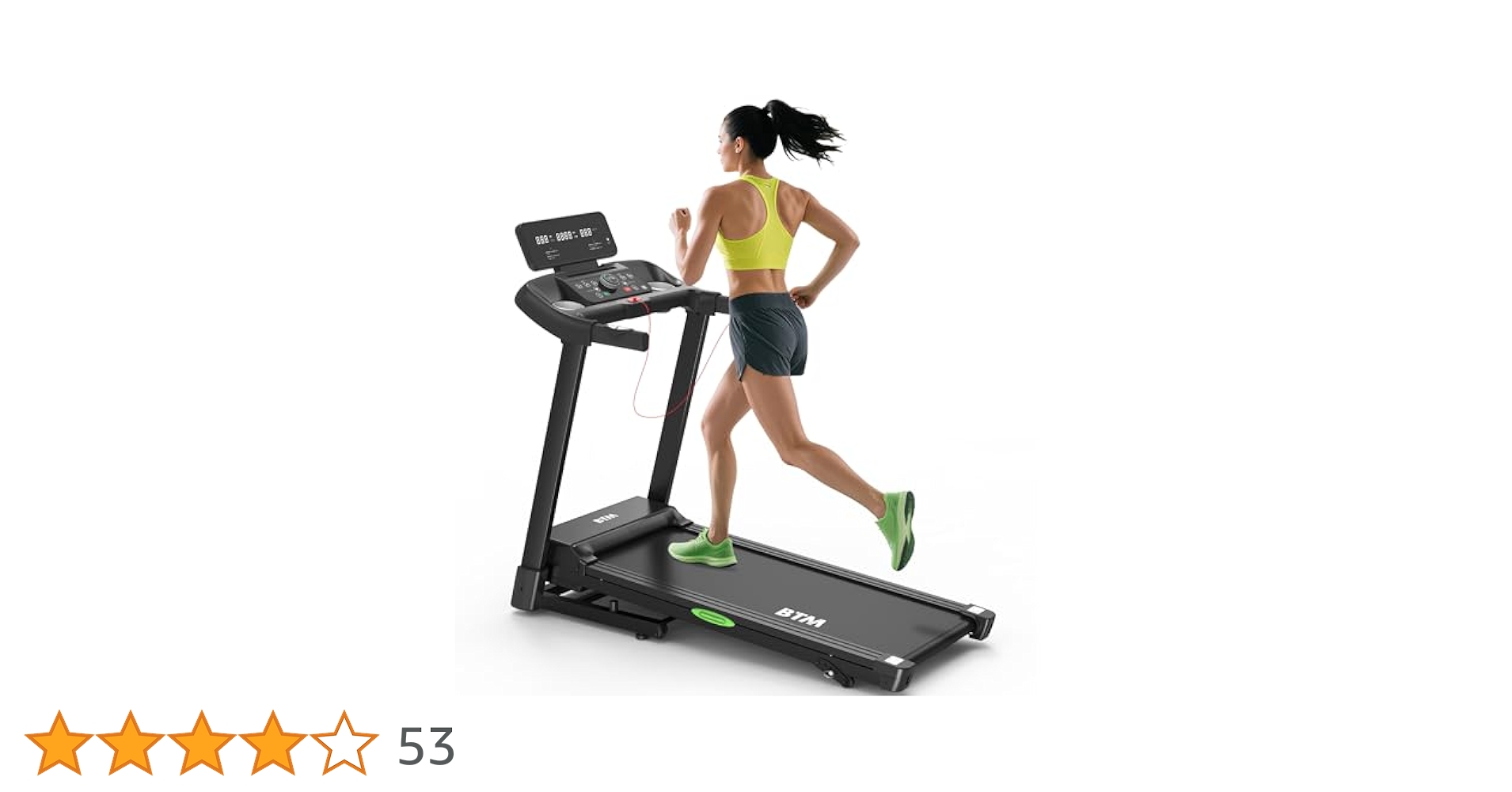 Amazon | BTM 電動ランニングマシン トレッドミル MAX12km/h
