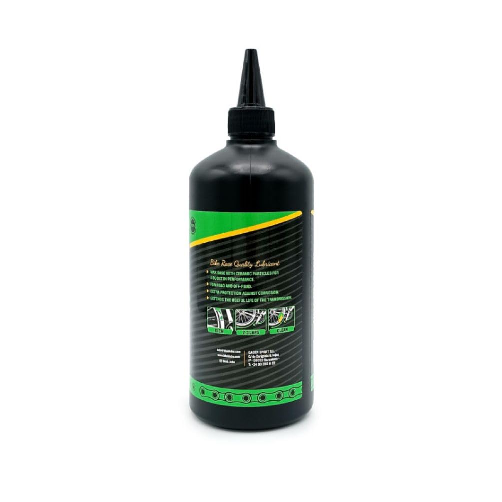 Blub Ceramic Lube 500ml, Advanced Wax Formula for Road, MTB & Gravel Cycling, Reduces Noise & Friction, Extends Chain Life