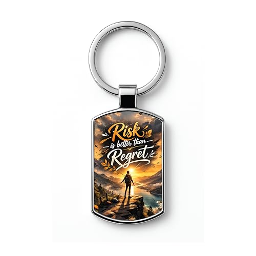 Image of Premium Printed Metal Keychain for Men & Women | High-Definition Artwork Print | Durable Key Ring for Car, Bike, Home & Office Keys | Stylish Decorative Key Holder Gift