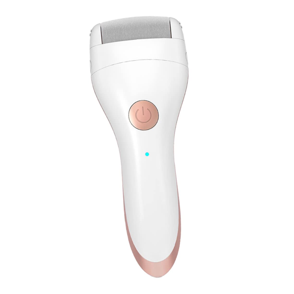 IWOWHERO 1Pc Electric Foot Remover Portable Foot Grinder USB Rechargeable Ergonomic Design for Home Use for Heels Soles and Toes White