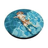 Zoom IMG-1 divertente beagle in piscina acqua Zoom IMG-1 divertente beagle in piscina acqua