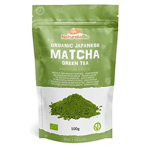 Premium Organic Matcha Green Tea Powder - 100g Cover
