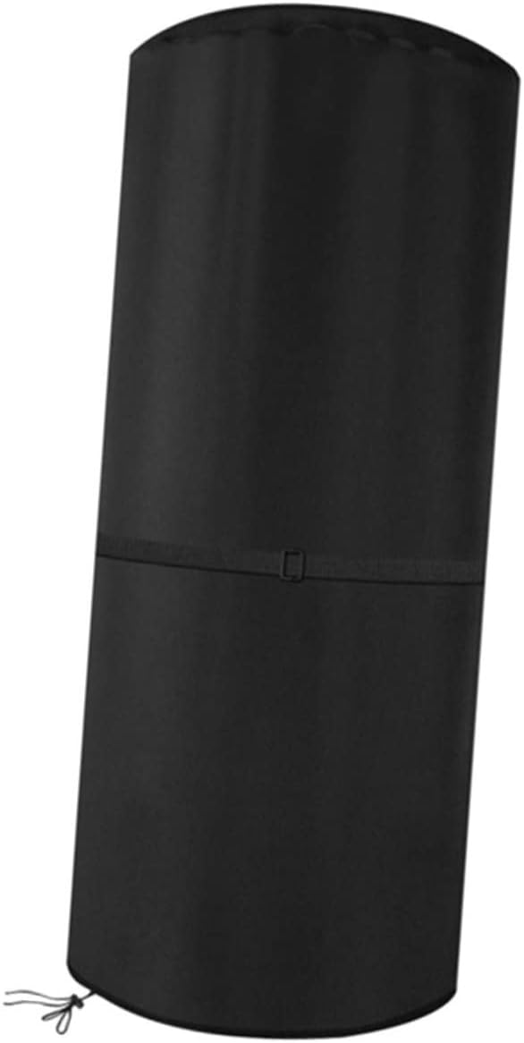 Patio Heater Cover Outdoor Sleeve Weatherproof Drawstring Protects from Rain Frost and Dust