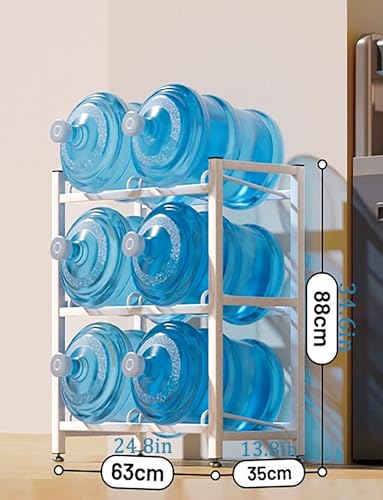Range-bouteille de 5 gallons vertical support métallique de rangement - 2