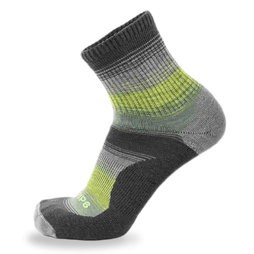 Image of GRIP6 Wool Micro-Crew Socks: Lightweight Wool Socks for Hiking, All Day Comfort - Wicking Crew Socks for Men and Women