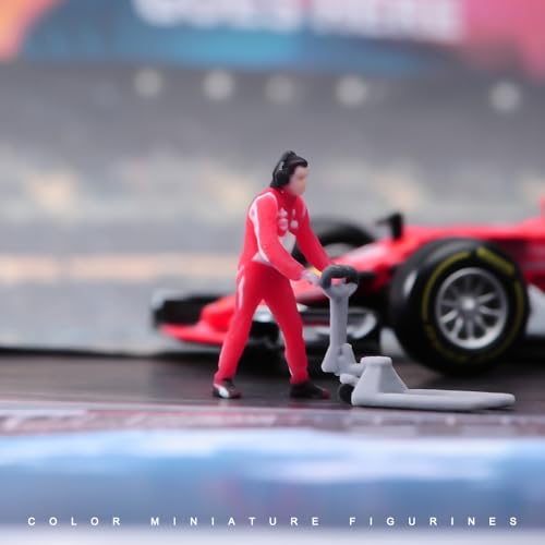 Figuras de Pit Crew a escala 1/64 en resin miniatura 7