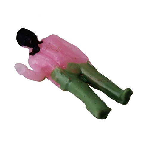 Bqlzr 100Pcs 1:200 Scale Hand Painted Layout Model Train People Figure #TOP3