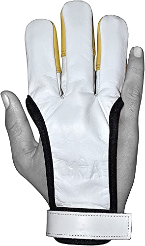 image for UNIVERSE ARCHERY Leather Archery Glove | Handmade Shooting Hunting Thr