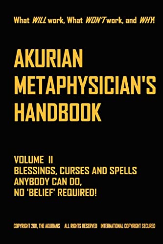 AKURIAN METAPHYSICIAN'S HANDBOOK Volume II
