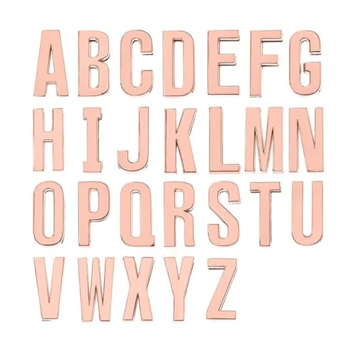 hcaklozgshi 1�� �� 30mm �X���C�h ���^�[ ���[�Y �S�[���f�� �v���[�� �A���t�@�x�b�g DIY �X���C�h �`���[�� �t�B�b�g DIY ���X�g�o���h �u���X���b�g �y�b�g �J���[ �W���G���[ ���C�L���O, 1pcs R, ����, ��΂Ȃ�