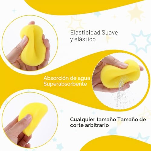 Miniatura 3 de 30 Piezas Esponjas Redondas Para Pintar, Esponja De Pintura Redonda, Esponjas Artesanales, Esponja De Cerámica Para Pintar Con Acuarela Para Acuarela, Cerámica, Pintura Facial