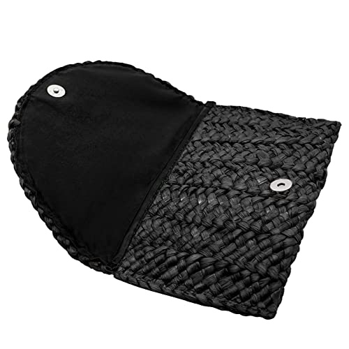 Lytosmoo Straw Purses For Women Summer Beach Straw Clutch Purses Handmade Shoulder Handbag Clutch Envelope Wallet #TOP4