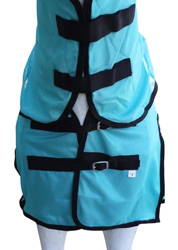 Image of Challenger Horse Mesh Summer Fly Sheet Spring Airflow Neck 73101