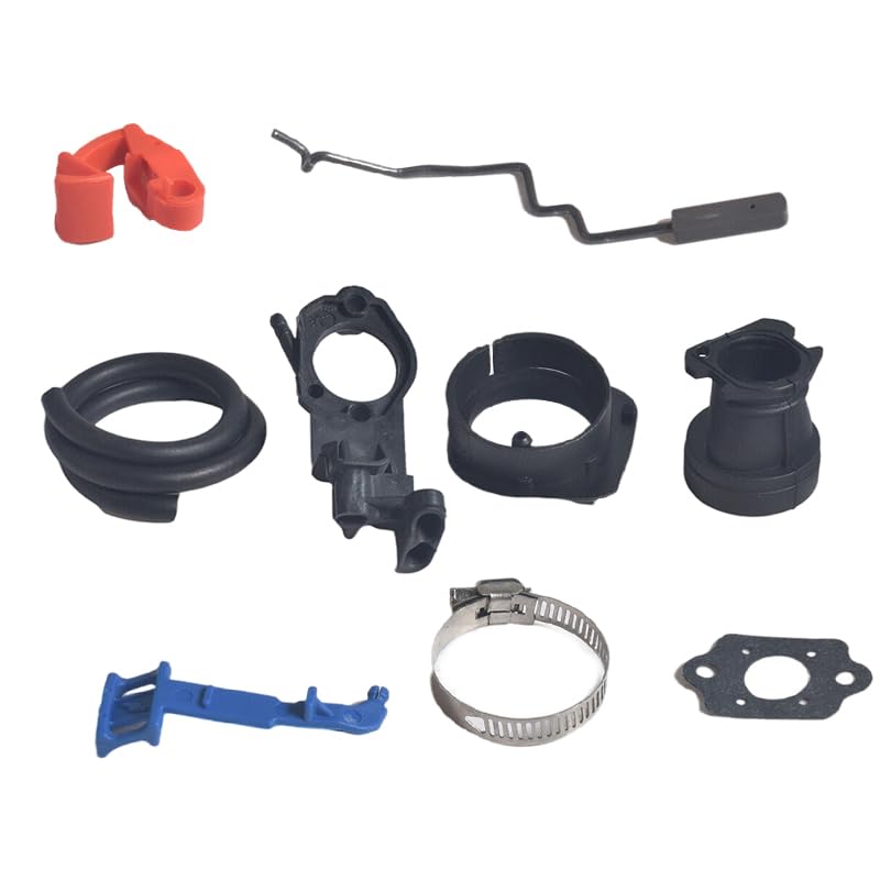 Colector de admisión y kit de juntas 537251302 compatible con motosierra 345 y 350