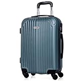 Maleta Trolley Cabina pequeña de la firma ITACA. Equipaje de mano. Tamaño permitido low cost. Mango telescópico y 4 ruedas giratorias 360º. Ideal para viajes cortos.