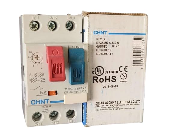 CHINT NS2-25, 4-6.3A MPCB