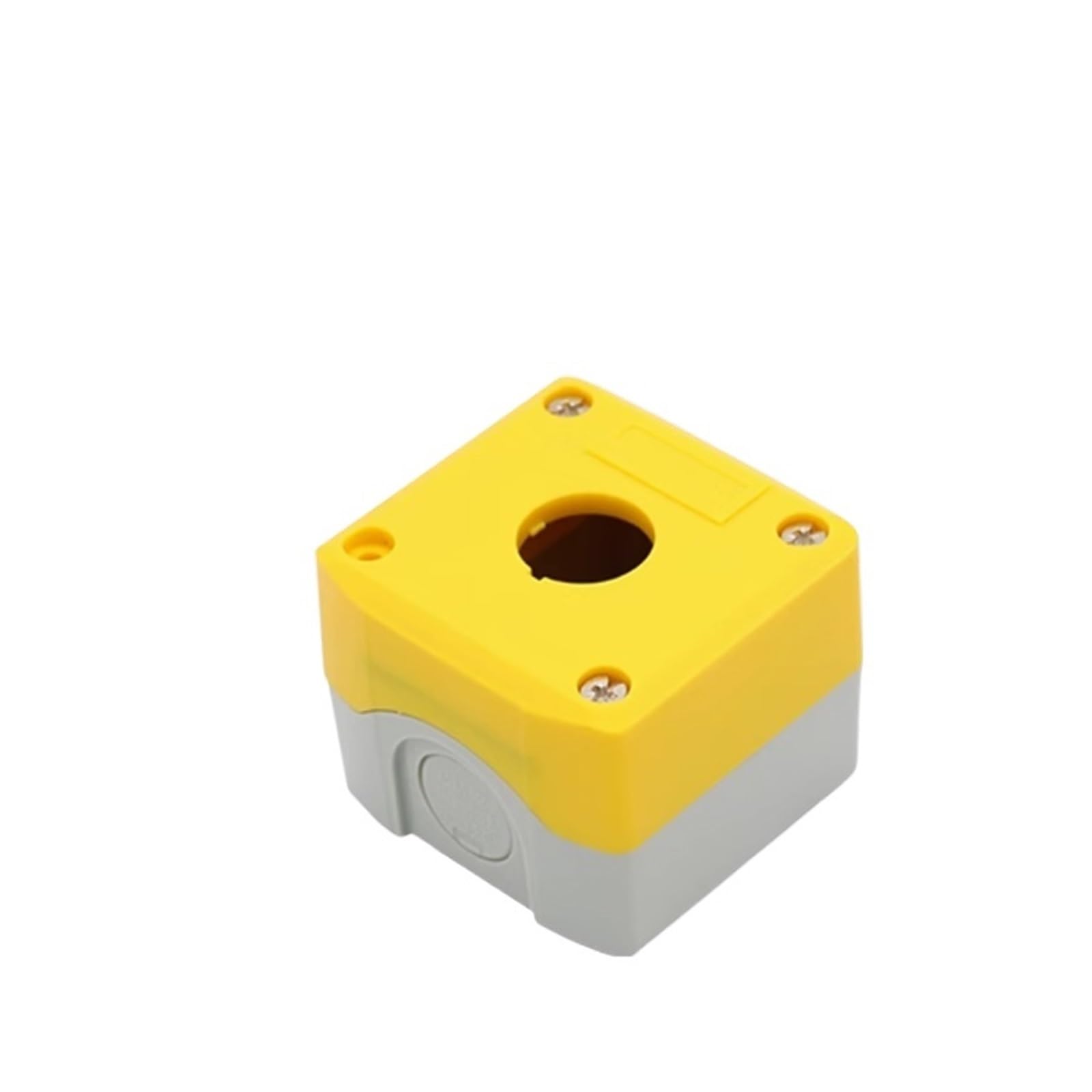 Boîte à boutons jaune XB4 pour protéger vos accessoires de commutation - 2