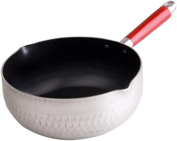 White milk pan, high temperature resistance, fast heat conduction, comfortable long handle, can be used to boil