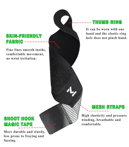 Image of 2 Pcs Compression Wrist Brace, Adjustable Wrist Support for Pain Relief, Tendonitis, Arthritis, Tear, Ultra-Thin Wrist Braces for Sports, Fitness, Weightlifting, Daily Use