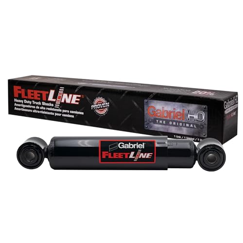 Gabriel 85958 Fleetline Heavy Duty Front Shock Absorbers for Freightliner Cascadia, Columbia, Coronado, 114SD, 122SD, M2 112; Dynaquest RV; Pierce Fire Rescue; Western Star OEM# 10-13809-000 (1 Pack)