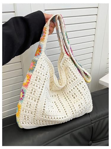 Bolsa Tote de Crochet para Mujer miniatura 5