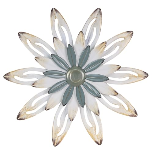 Hogardeck Blue White Floral Wall Art