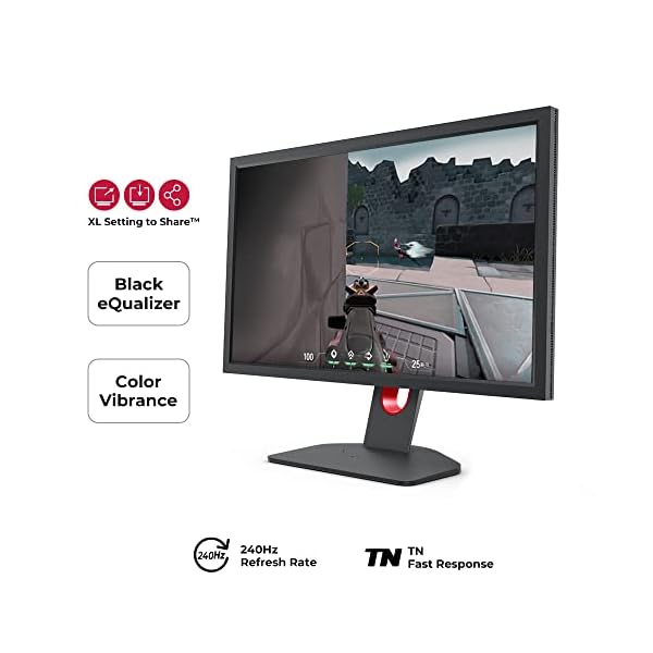 BenQ ZOWIE XL2540K Monitor Gaming | 24,5 pulgadas 240Hz XL Setting to Share | 120Hz Compatible para PS5 y Xbox Series X - Image 3
