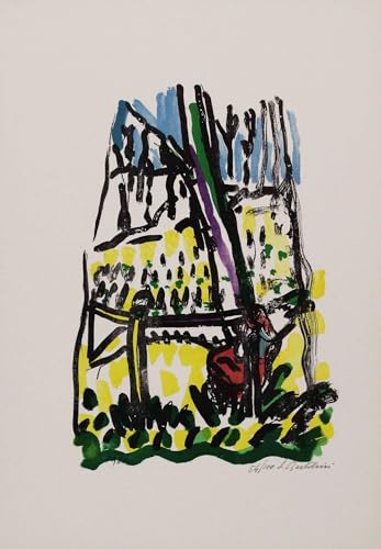 Opere originali e certificate Generico BARTOLINI Luigi, Anna nei boschi, 1962, Litografia originale firmata