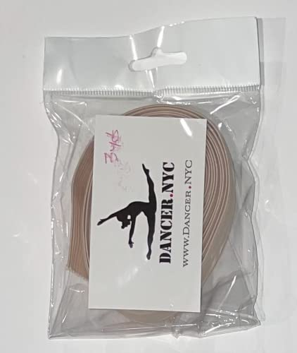 Pillows for Pointes Solid Pointe Shoe Elastic - 3 Yards - Universal Pink2