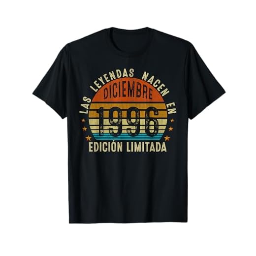 27 años Cumpleaños Hombre Regalo Diciembre 1996 Camiseta