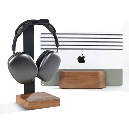 Soporte ajustable para auriculares y laptop