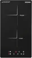 BLACK+DECKER Cooktop de Indução 2 Bocas e Função Power Booster - Display Digital, Tampo em Vidro Cerâmico e Trava de Segurança 220V 3500W
