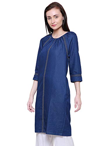 Image of Saundarya Women's Denim Kurtas