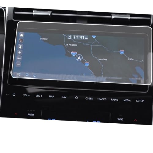 Film en verre trempé pour Hyundai Santa Cruz 2022 protection écran GPS 10,25 pouces