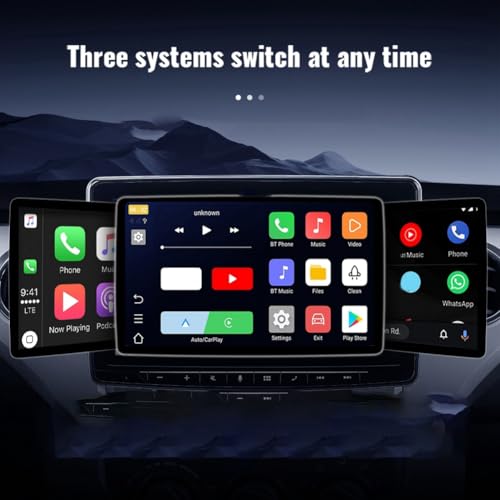 CarPlay inalámbrico y Android Auto Smart Box de conectar y usar con sistema Android 14 4