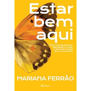 Capa do livro Estar bem aqui – livro autografado
