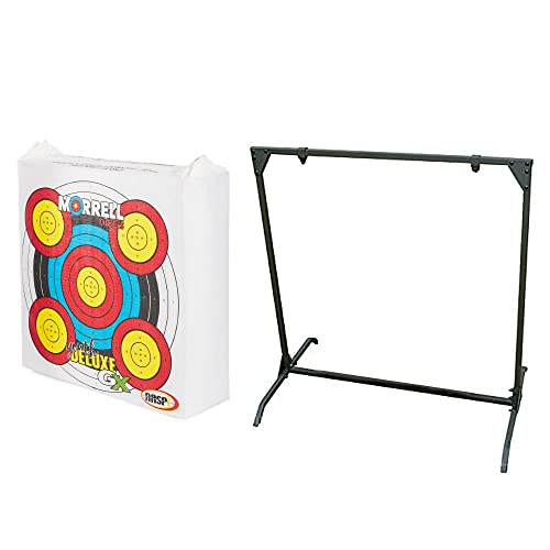 Morrell Weatherproof Youth Deluxe Gx Range Nasp Field Point Archery Bag Target With Hme Products Bowhunting Archery Range Practice Shooting Stand #TOP5
