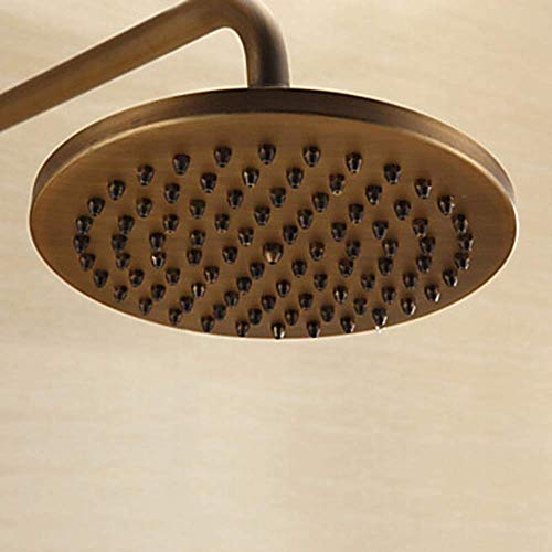 Ensemble de douche en cuivre complet NMDCDH avec robinet antique robuste - 6
