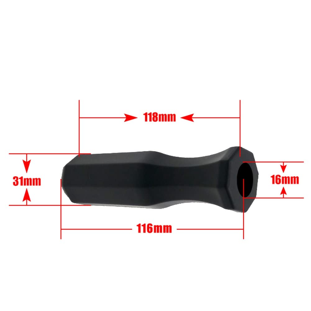 Accessori per attrezzi da calcio balilla, manopole ottagonali in plastica per piedini standard (8 pezzi)