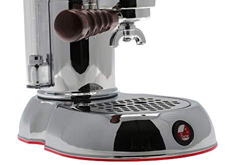 La Pavoni Espco-16 Esperto "Competente" Espresso Machine, Chrome/Brass, 16 Cups Capacity, Larger 38-Ounce Boilers With Mounted Pressure Gauge #TOP4