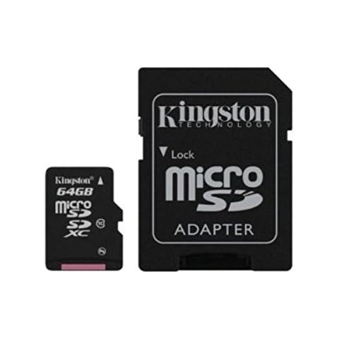 Acce2S Memory Card Class 10 64 GB for Sony Xperia E5 / Micro SD HC with Built-In SD Adapter Cover