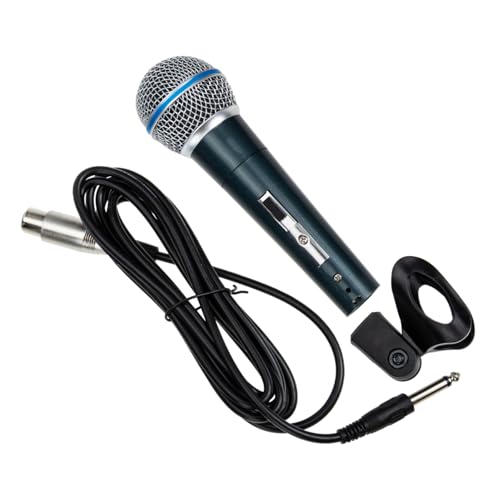 BESPORTBLE 1Set Wired Handheld Microphone Portable Mic for Karaoke and Speech Sound Quality with Noise Reduction Lightweight Design for Easy Carrying