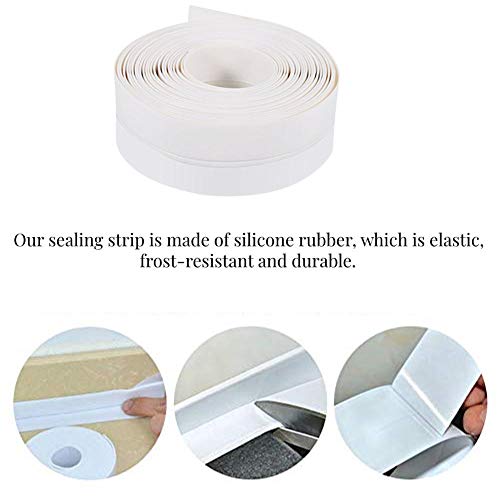 Cafopgrill Siliconen band AntiGraffio voor deuren en ramen, met siliconen strips - Afbeelding 3