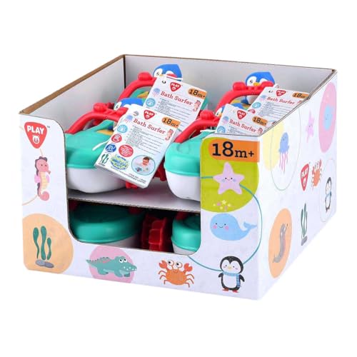 Jouet de bain bateau Playgo coloré bébé et enfant âge préscolaire