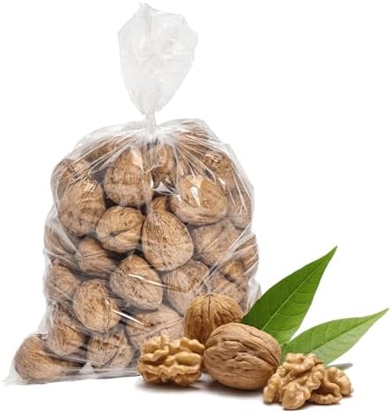 Boomers Gourmet - Frische Walnüsse mit Schale 36mm+ I Walnüsse 1kg Premium Qualität aus Chile I 1 kg
