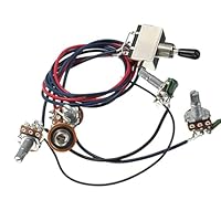 エレキギターピックアップ 2個セット Amazon | エレキギター 配線済み 2 個ハムバッカーダブルコイル